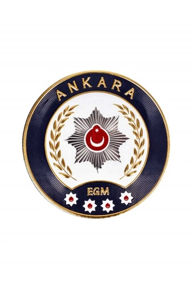 Ankara Arması 3D, 2025 Yeni Tip, Cırtlı, Standart Ölçü, 1.sınıf Kalite ürün görseli