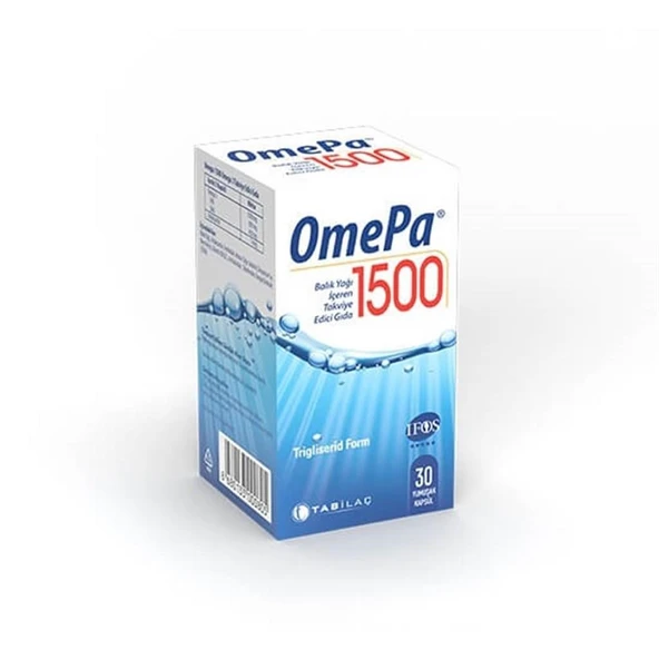 OmePa 1500 Mg Balık Yağı 30 Kapsül