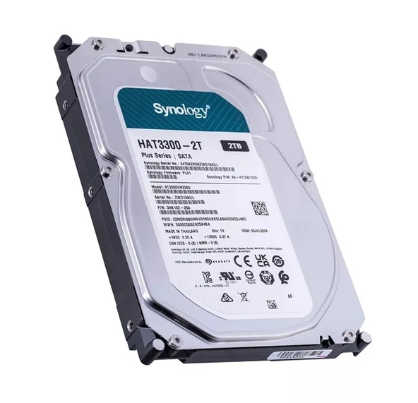 Synology HAT3300-2T 2TB 5400RPM NAS HDD - 2