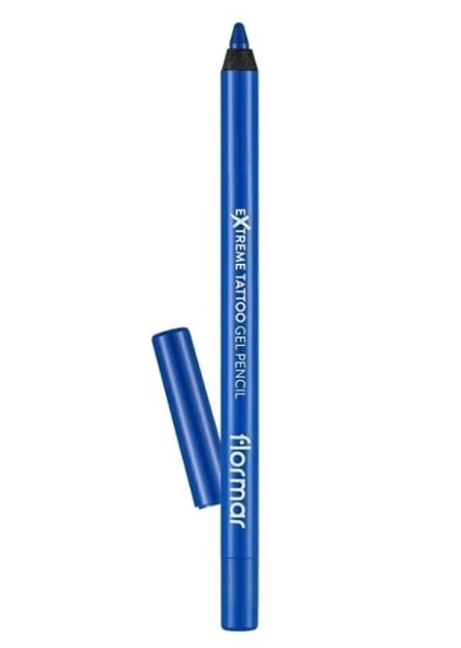 Flormar Extreme Tattoo Ekstra Kalıcı Mat Jel Göz Kalemi 012 Blue Dream - Resim 2