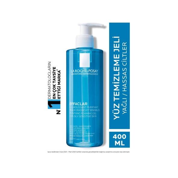 La Roche-Posay Effaclar Gel 400 ml Yüz Temizleme Jeli