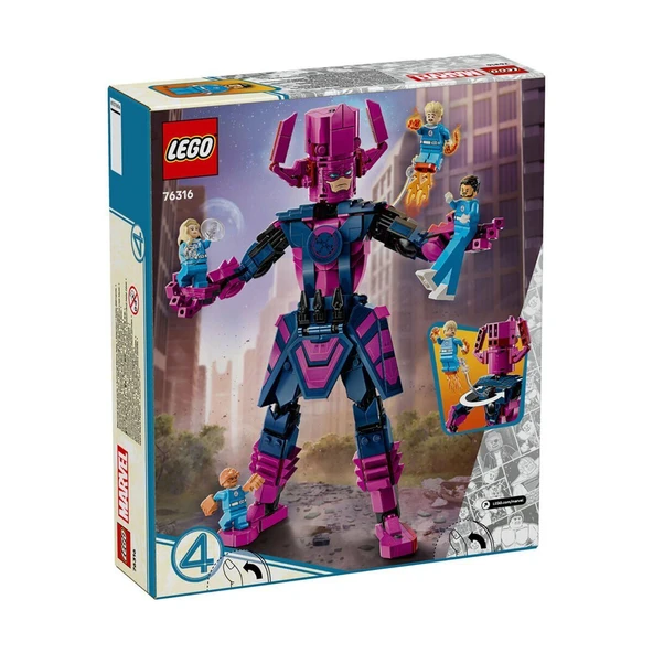 76316 Lego Marvel Fantastik Dörtlü Galactus 427 parça +9 yaş - Resim 6