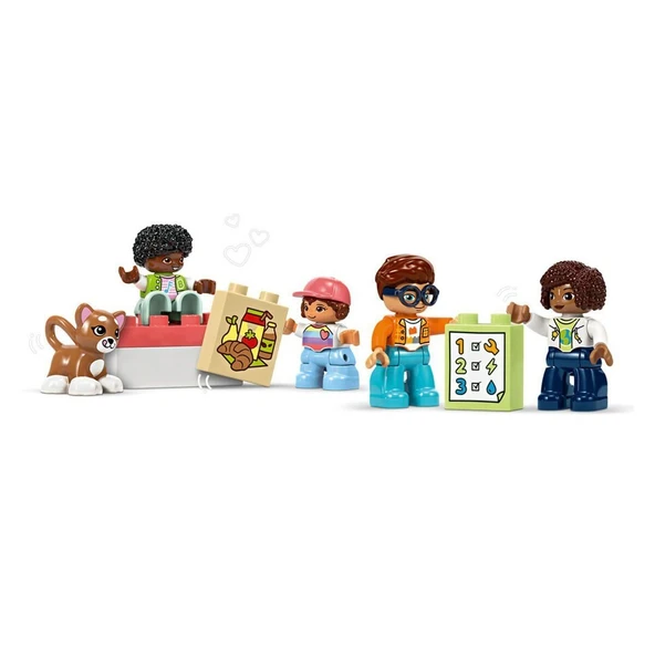 10428 Lego Duplo  Büyük İnteraktif Mahalle Treni 103 parça +3 yaş - 5