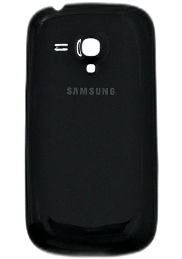 ESLIFETECH26AKSESUAR Samsung S3 Mini I8190 Uyumlu Arka Kapak Batarya Pil Kapağı Siyah