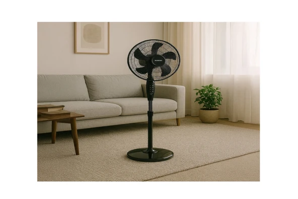 Kumtel KTF-330 Vantilatör - Siyah - 45 Watt - 4