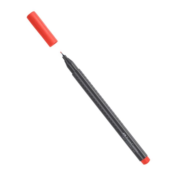 Grip Finepen 0.4 Mm Fineliner Faber Castell Keçe Uçlu Kalem 1 Adet - 6