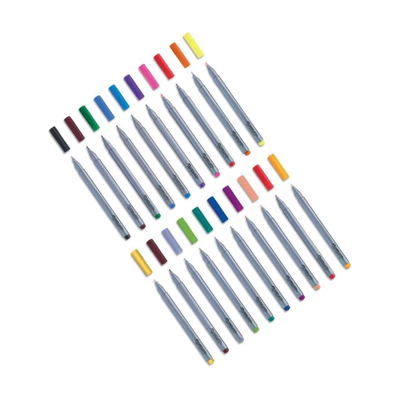 Grip Finepen 0.4 Mm Fineliner Faber Castell Keçe Uçlu Kalem 1 Adet