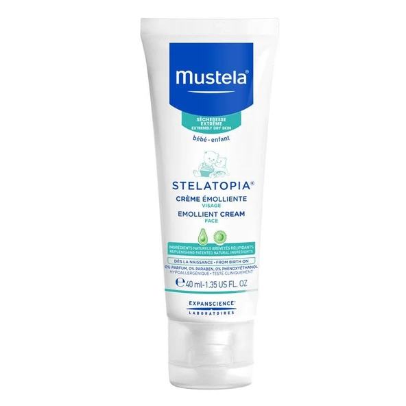 Mustela Stelatopia Emollient Yüz Kremi 40 ml