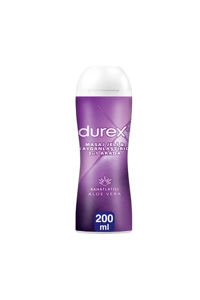Durex Play 2 si 1 Aloe Vera 200 ml Kaygnlaştırıcı ve Masaj Jeli