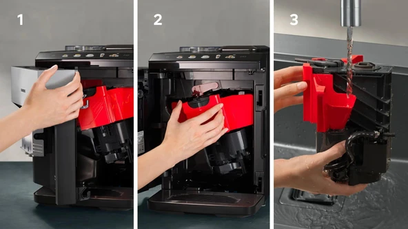 Tam Otomatik Kahve Makinesi EQ500 classic connect - Resim 8