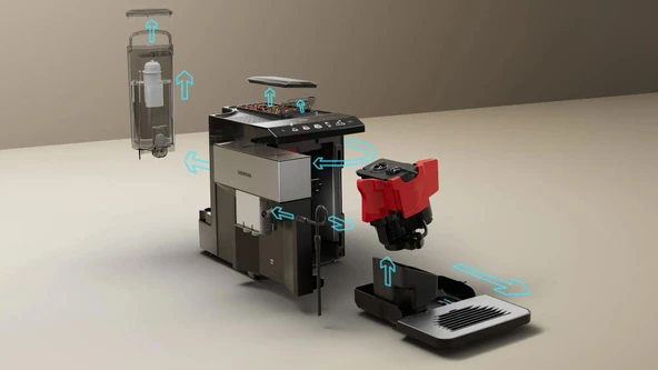 Tam Otomatik Kahve Makinesi EQ500 classic connect - Resim 9