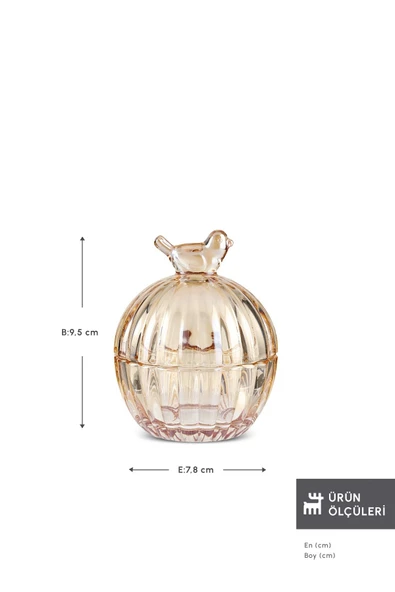 Kuşlu Lokumluk Amber - Resim 2