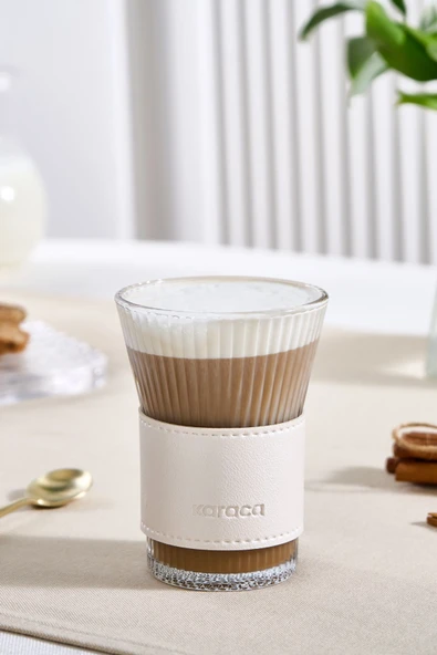 Leather Cool Touch Latte Bardağı 210 ml Sedef ürün görseli 1