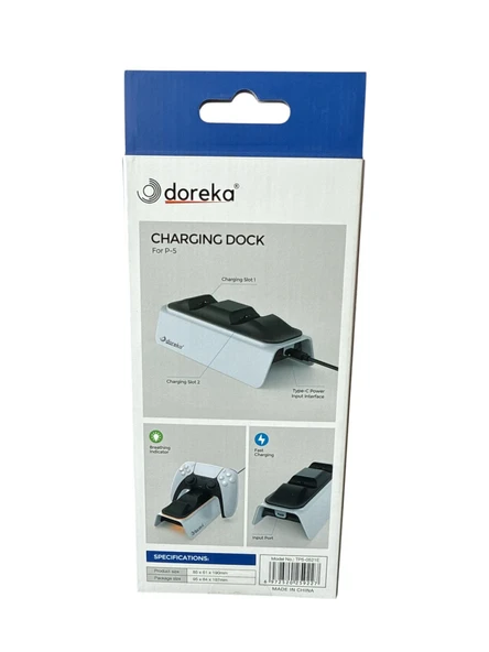 Doreka PS5 DualSense Şarj İstasyonu Playstation 5 Uyumlu Charging Station - TP5-0521E - 3