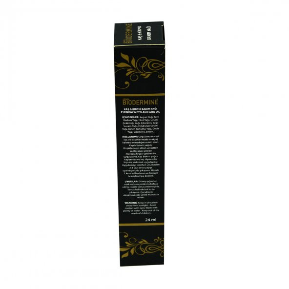 Biodermine Kaş ve Kirpik Bakım Yağı Argan Yağlı E Vitaminli 24 ML - 5