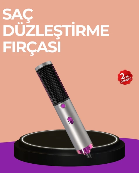 Hacim Veren ve Saç Elektriklenmesini Önleyen Sıcak Hava Fırçası ürün görseli