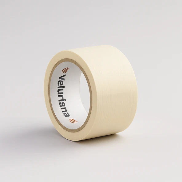 Maskeleme Bandı 25 METRE 48 MM Koruma Kağıt Bant Boya Tamir Ahşap Cam Metal Oto Yüzey Yüksek Kalite ürün görseli