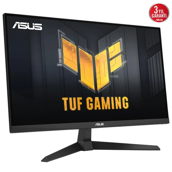27 ASUS TUF GAMING VG279Q3A IPS 1MS 180MHZ 2XHDMI 1XDP FHD 1920X1080 HOPARLÖR FLICKER-FREE DÜŞÜK MAVİ IŞIK VESA SİYAH - 2