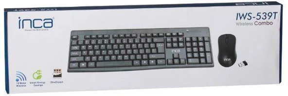 INCA IWS-539T Q KABLOSUZ SUPER COSY KLAVYE & MOUSE - 2
