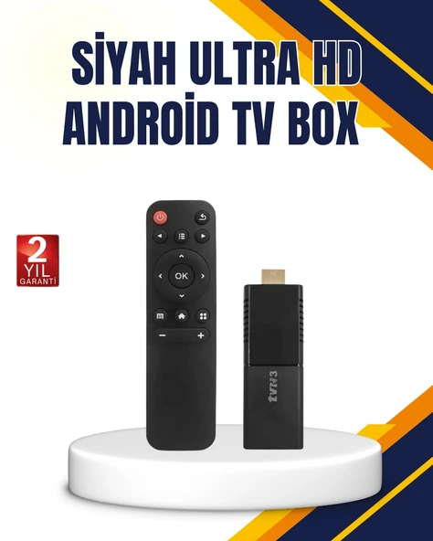 Android TV Stick 4K Ultra HD Görüntü Destekli ürün görseli 1