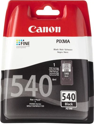 CANON PG-540 MG2150/MG3150 180 SAYFA SIYAH KARTUS