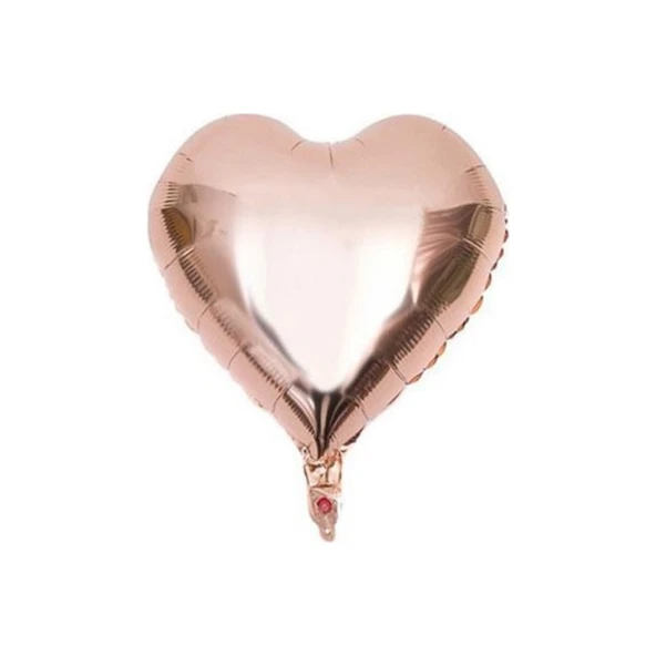 Parti Sürprizi Rose Gold Kalp Folyo Balon ürün görseli