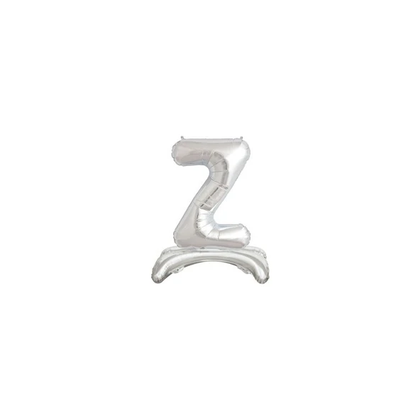 Parti Sürprizi Ayakta Durabilen Gümüş Z Harf Folyo Balon ürün görseli