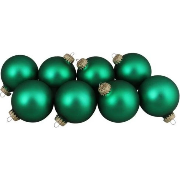 Parti Sürprizi Yılbaşı Çam Ağacı 4 cm Yeşil 16 Lı Top Süs ürün görseli