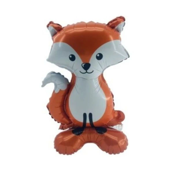 Parti Sürprizi Safari Hayvanları Ayaklı Tilki Şekilli Folyo Balon ürün görseli