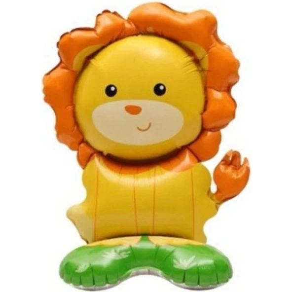 Parti Sürprizi Safari Hayvanları Ayaklı Aslan Şekilli Folyo Balon ürün görseli
