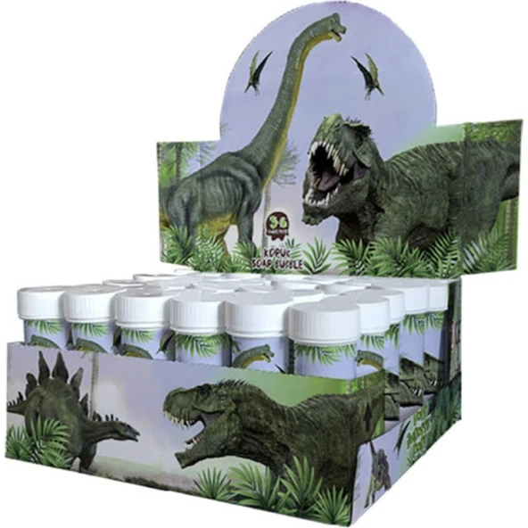 Parti Sürprizi Dinozorlar Jurassik Hediyelik Köpük Baloncuk 6 Adet ürün görseli