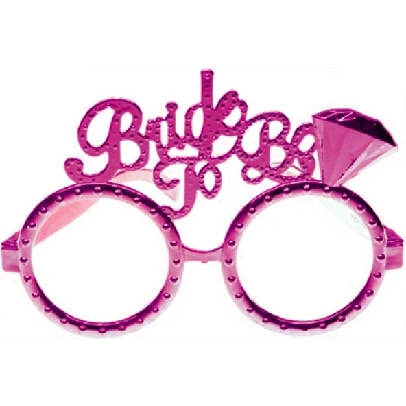 Parti Sürprizi Bride To Be Tektaş Pembe Renk Gözlük ürün görseli