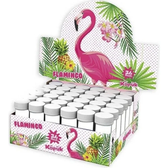 Parti Sürprizi Flamingo Hediyelik Köpük Baloncuk 6 Adet ürün görseli