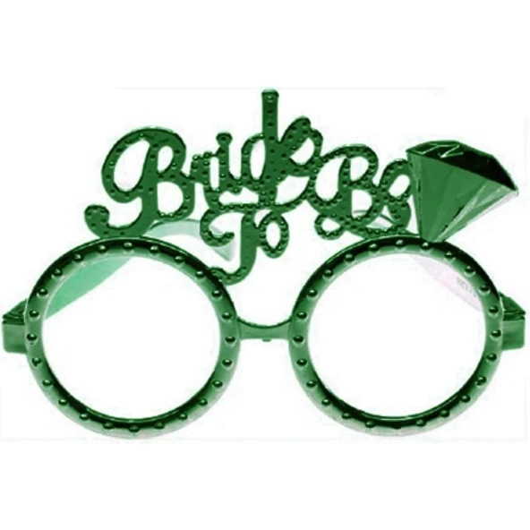 Parti Sürprizi Bride To Be Tektaş Yeşil Renk Gözlük ürün görseli