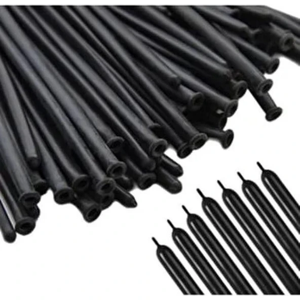 Parti Sürprizi Siyah Renk Sosis Balon 12 Adet ürün görseli