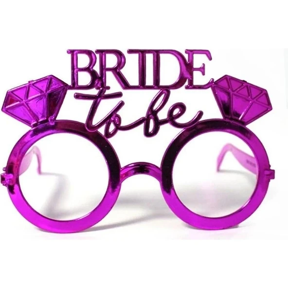 Parti Sürprizi Bride To Be Parti Gözlüğü Pembe ürün görseli
