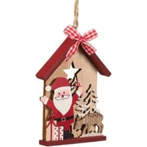 Parti Sürprizi Yılbaşı Noel Baba Dekor Süs 11 cm 1 Adet - 1