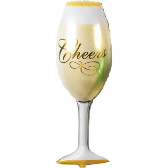 Parti Sürprizi Şampanya Kadehi Cheers Folyo Balon ürün görseli