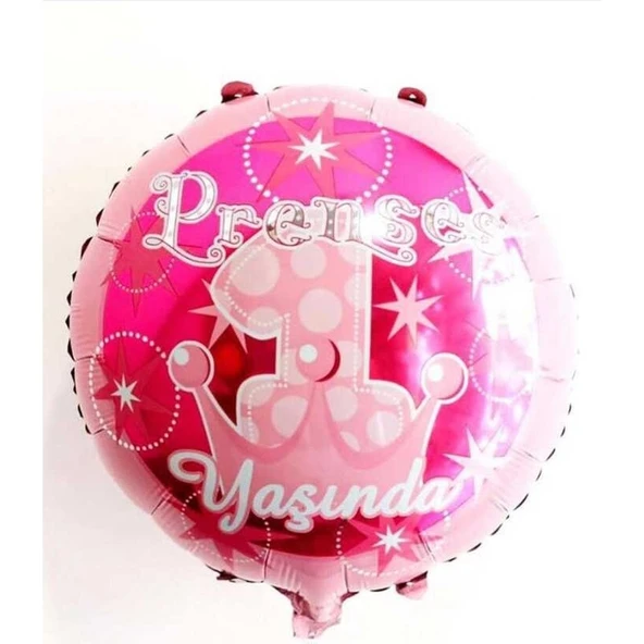 Parti Sürprizi Prences 1 Yaş Folyo Balon ürün görseli