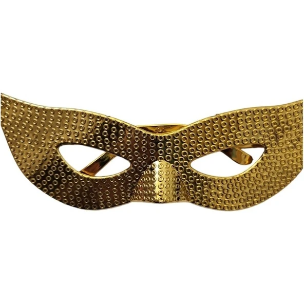 Parti Sürprizi Eğlenceli Kedi Parti Gözlüğü Altın Renk 1 Adet ürün görseli