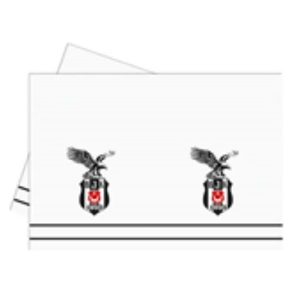 Parti Sürprizi Beşiktaş Plastik Masa Örtüsü 120 x 180 cm ürün görseli