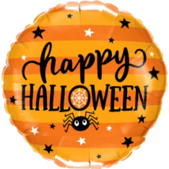 Parti Sürprizi Cadılar Bayramı Happy Halloween Turuncu Folyo Balon ürün görseli