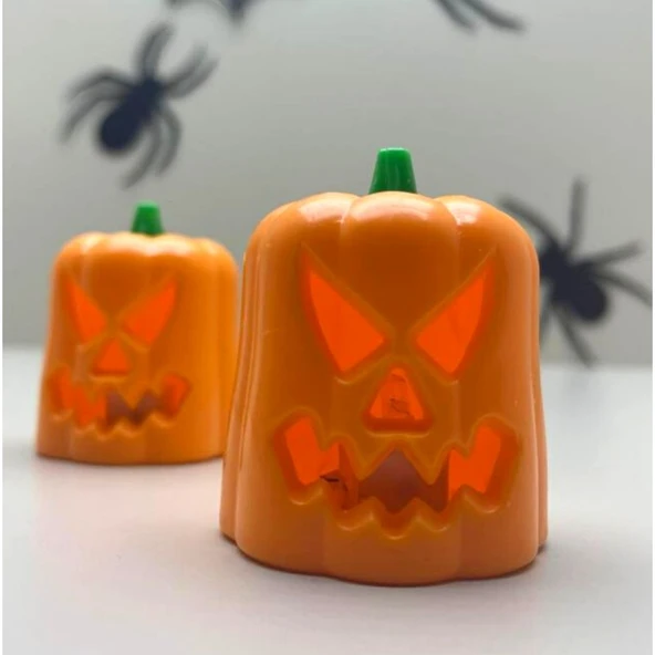 Parti Sürprizi Halloween Cadılar Bayramı Balkabağı Işıklı Dekor 1 Adet ürün görseli