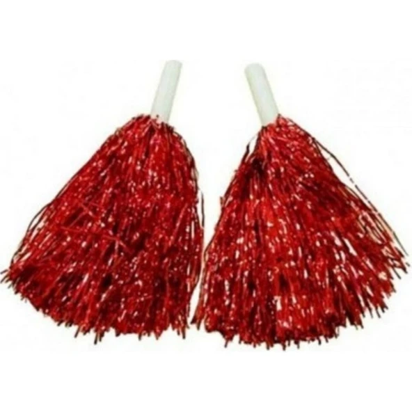 Parti Sürprizi 23 Nisan Kırmızı Ponpon 2 Adet ürün görseli