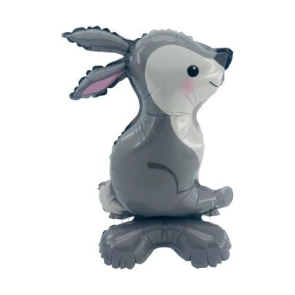 Parti Sürprizi Ayaklı Tavşan Şekilli Folyo Balon 1 Adet ürün görseli