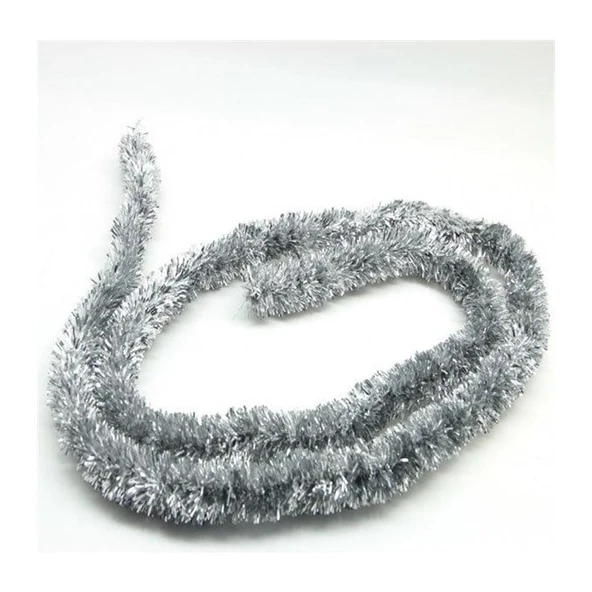 Parti Sürprizi Yılbaşı Partisi Boyun Simi Gümüş 1 Adet 2m 8cm ürün görseli