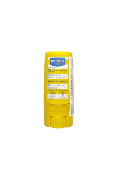 Mustela Tüm Aile Için Spf50 Çok Yüksek Koruma Faktörlü Güneş Stick 9ml