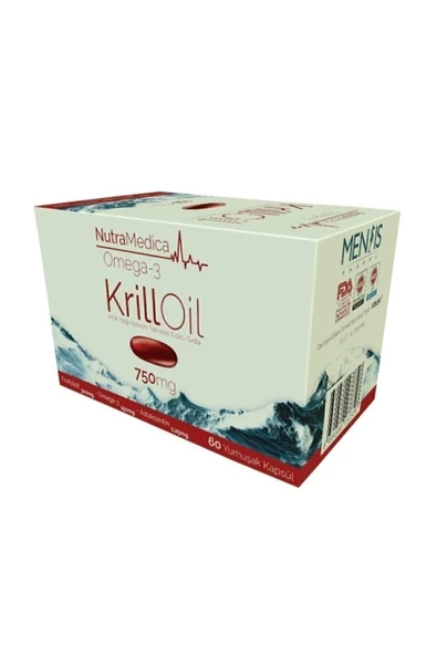 Nutra Medica Krılloil 750 Mg 60 Kapsül Takviye Gıda Krill Yağı - Resim 2