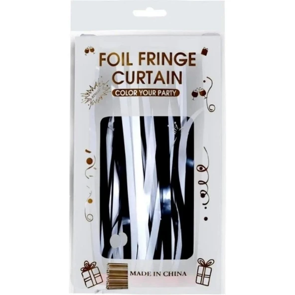 Parti Sürprizi Taraftar Temalı Siyah Beyaz Kapı Duvar Arka Fon ürün görseli