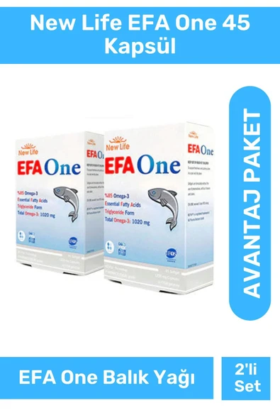 New Life Efa One 45 Kapsül 2'li Paket ürün görseli 1